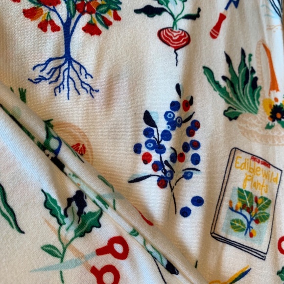 🔥SOLD 🔥NWT Kate Spade New York Cropped Printed Pajama Set size XL - Picture 6 of 7